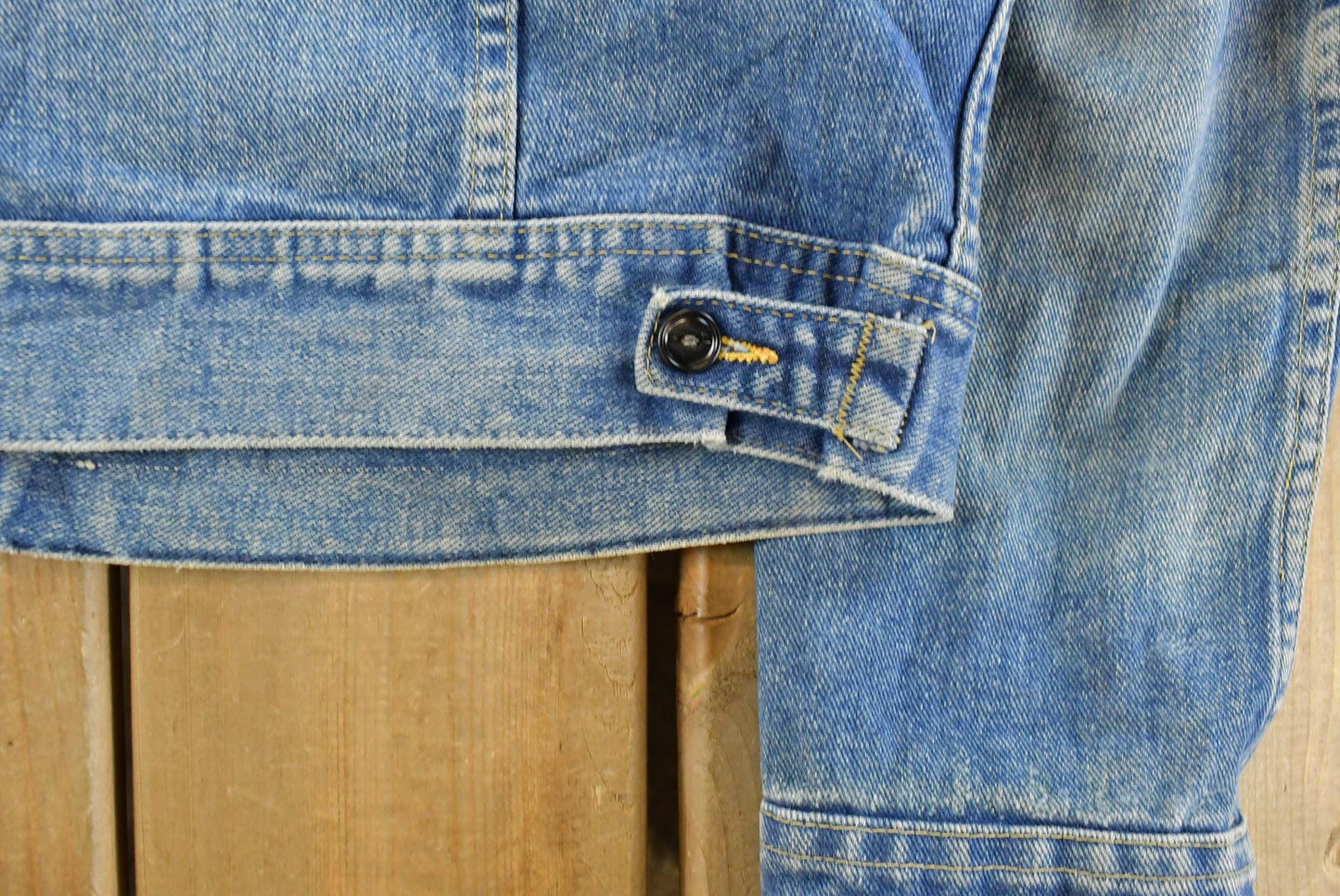 Vintage 1970s Lee Denim Jean Trucker Jacket Men's S-M