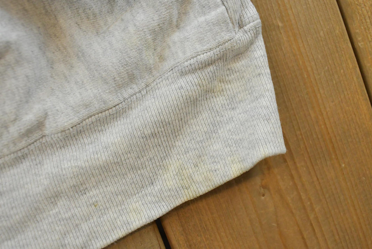 Vintage 1990s Carhartt Rugged Outdoor Wear Reverse Weave Style Embroidered Spellout Crewneck Sweatshirt Men's L
