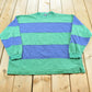 Vintage 1990s Gap Striped Long Sleeve T Shirt Men's 2XL / 90's Preppy Shirt / Streetwear / Basic Layering Essential