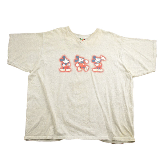 Vintage 1990s Disney Mickey Mouse Cartoon Promo T-Shirt Men's 3XL