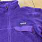 Vintage 2000s Patagonia Fleece Outdoorsman Full Zip Sweater Women's M