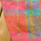 Vintage 1990s Gallagher Plaid Mohair Blend Knit Crewneck Sweater Women's L