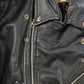 Vintage 1980s Vanguard Biker Leather Jacket Men's Small