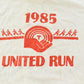 Vintage 1985 United Run Graphic Souvenir T-Shirt Men's S