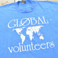 Vintage 1990s Global Volunteers T-Shirt Men's L