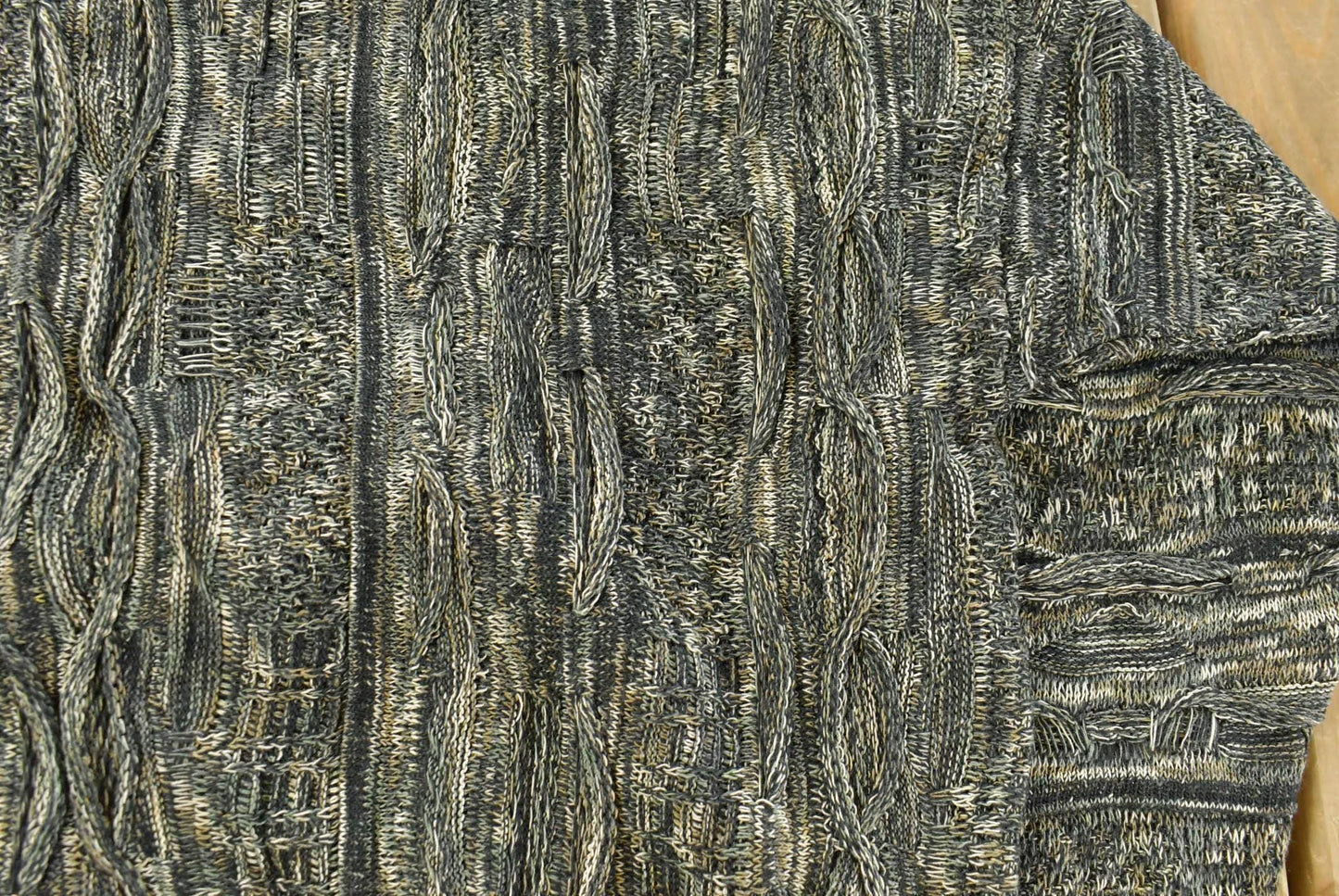 Vintage 90s Roundtree & Yorke Cable Knit Sweater, Men's Medium