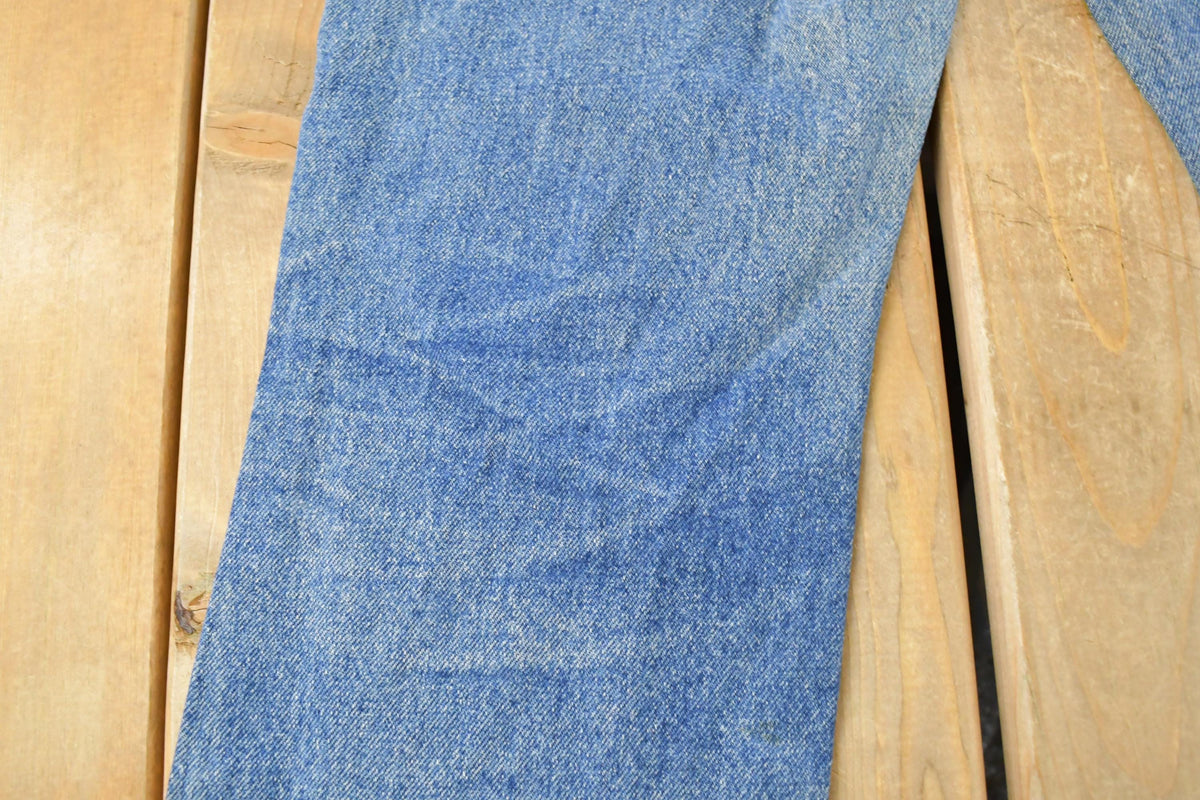 Vintage 1980s Lee Bell Bottom Flare Denim Jeans Men's 32 x 30