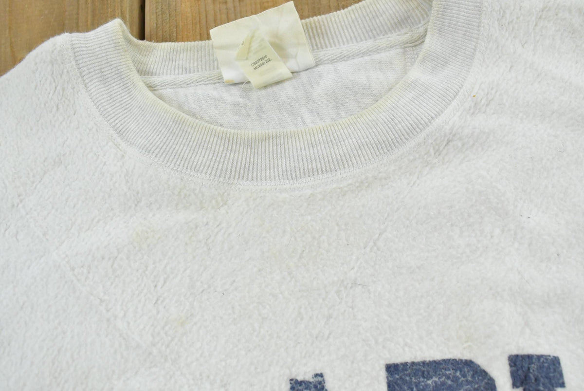 Vintage 2000s Champion Reverse Weave Inside Out Acadia Crewneck Sweatshirt Men's M