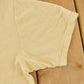 Vintage 1990s Fraly Wool Silk Blank Beige T Shirt Women's M