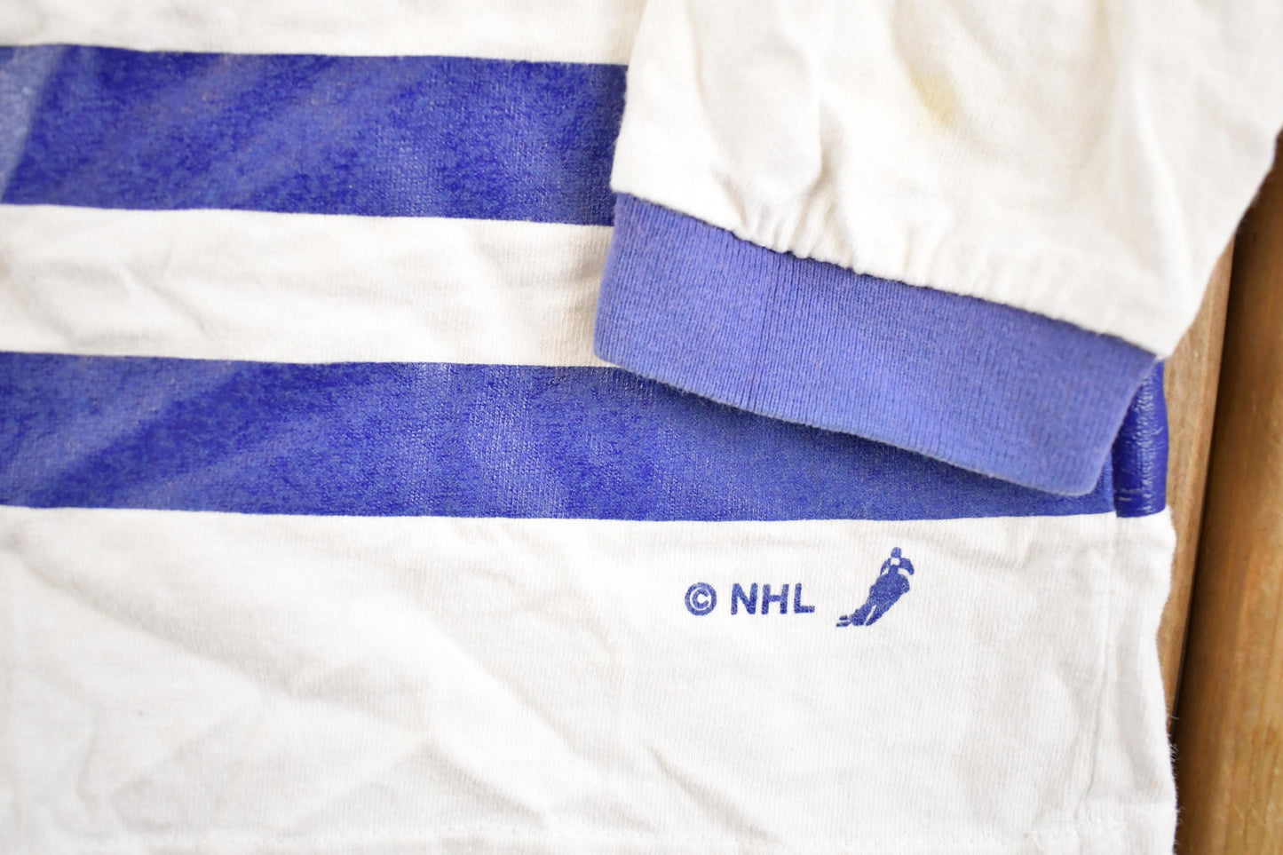 Vintage 1990s Toronto Maple Leafs Mats Sundin NHL T-Shirt Men's XS