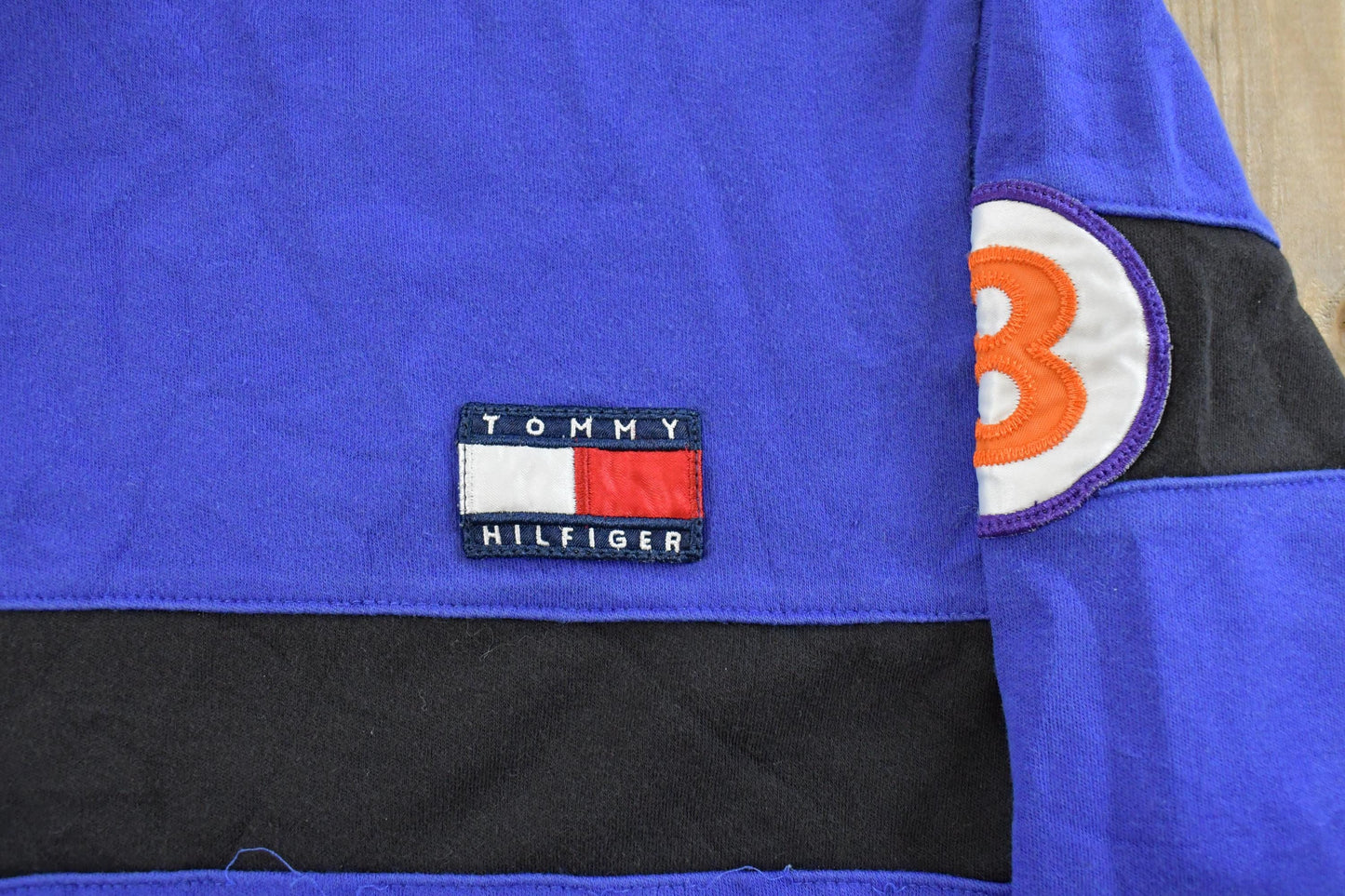 Vintage 1990s Tommy Hilfiger Mock Neck Long Sleeve Shirt Youth Large