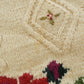 Vintage 1990s LL Bean Floral Pattern Embroidered Cable Knit Wool Sweater Men's XL