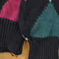 Vintage 1990s Boston Traders Knit Argyle Pattern Crewneck Sweater Mens Large