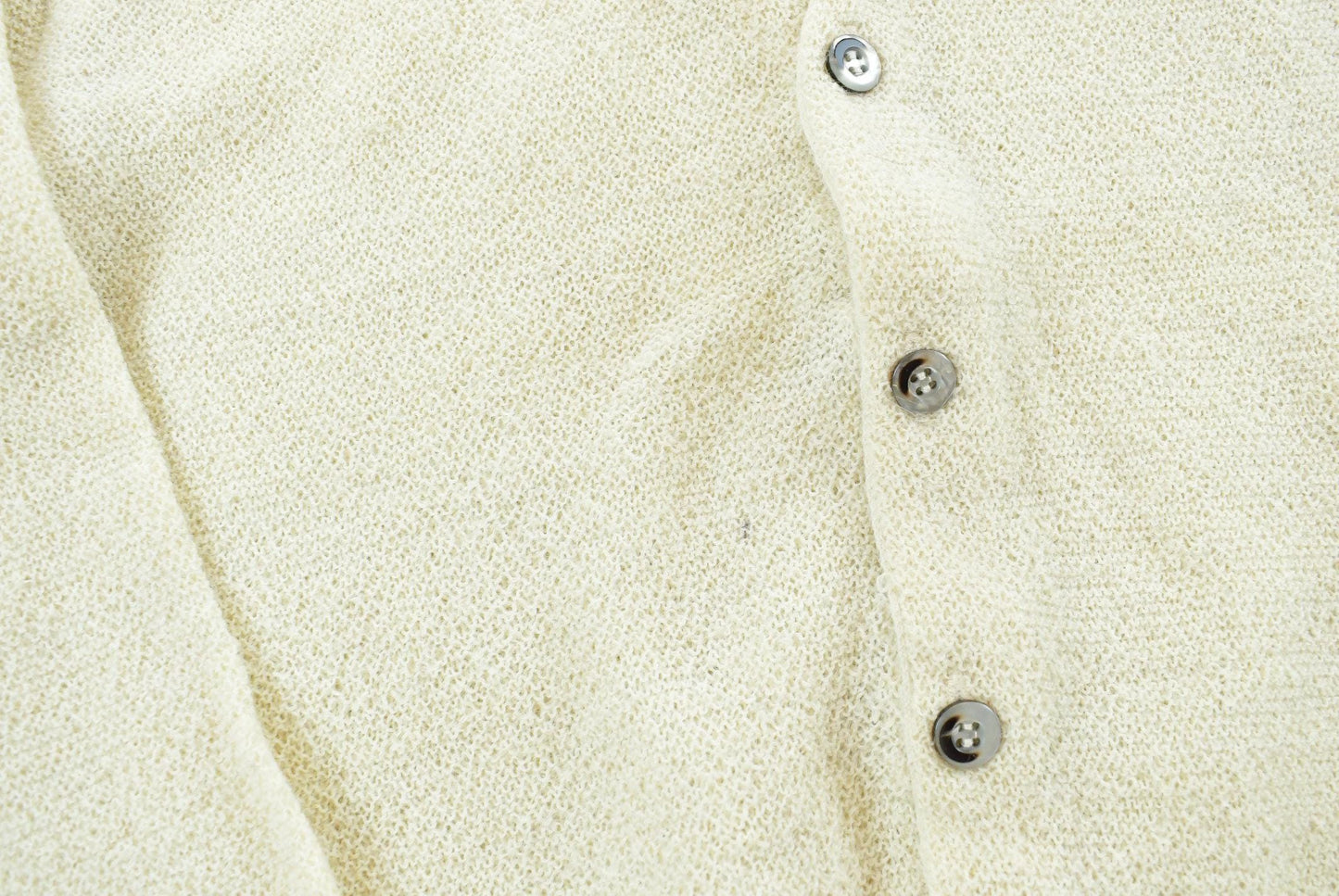 True Vintage 1970s Deadstock Fall River Knitting Mills Peruvian Alpaca Wool Knit Button Up Cardigan Sweater Men's S / 70s Streetwear