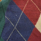 Vintage 1990s Argyle Knit V-Neck Pullover Sweater Men's L