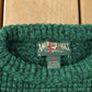 Vintage 1990s American Eagle Wool Knit Striped Crewneck Sweater Men's M
