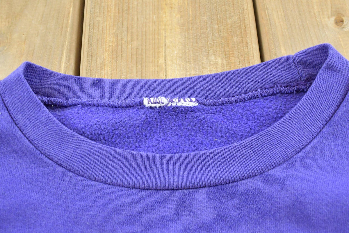 Vintage 1990s Minnesota Vikings NFL Football Crewneck Sweatshirt Men's XL