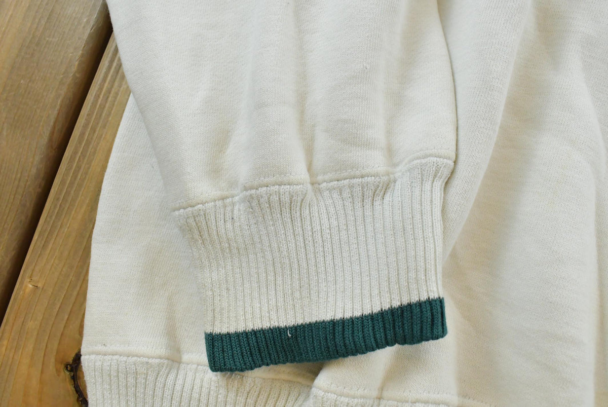 Vintage 1990s Cape Cod Gentle Giants Embroidered Whales Souvenir Crewneck Sweatshirt Men's XL