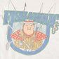 Vintage 1990's Fishaholic Funny Cartoon Fish T-Shirt Men's L
