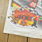 Vintage 1990s Kevin Harvick Looney Tunes All Over Print All Tuned Up NASCAR Racing T-Shirt Mens L