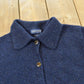 Vintage 1990s Lands End Knit Cardigan Sweater Womens L