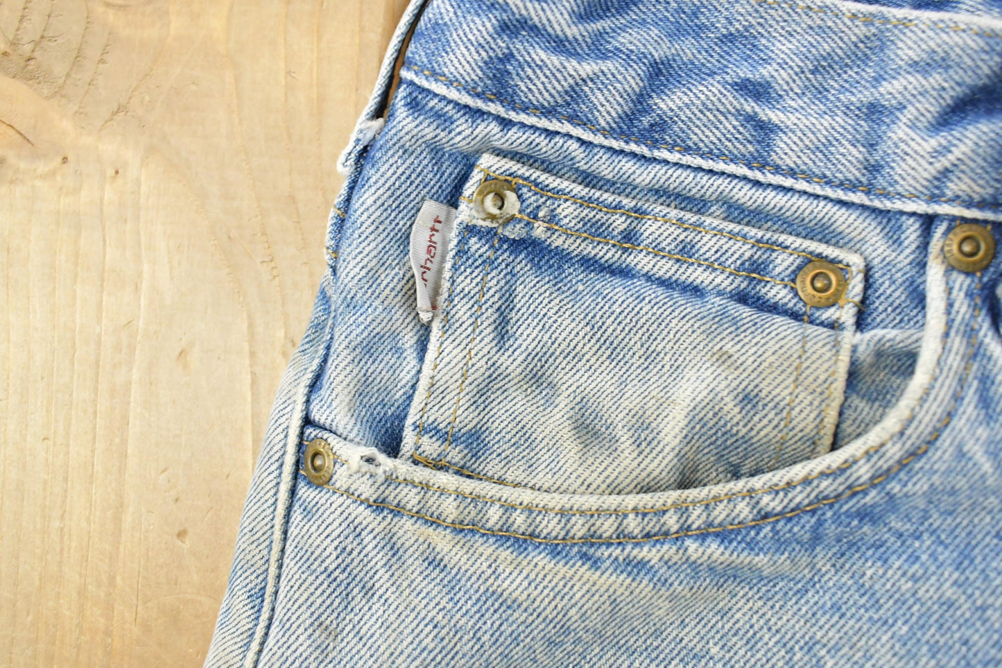 Vintage 2000s Carhartt Flannel Lined Denim Work Jeans Men's 33 x 29