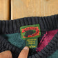 Vintage 1990s Boston Traders Knit Argyle Pattern Crewneck Sweater Mens Large