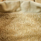 Vintage 1990s Distressed Faded Wrangler Synthetic Fur Lined Jean Jacket
