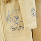 Vintage 1990s Northern Sun Fur Hood Polar Bear Art Wool Jacket Women's M