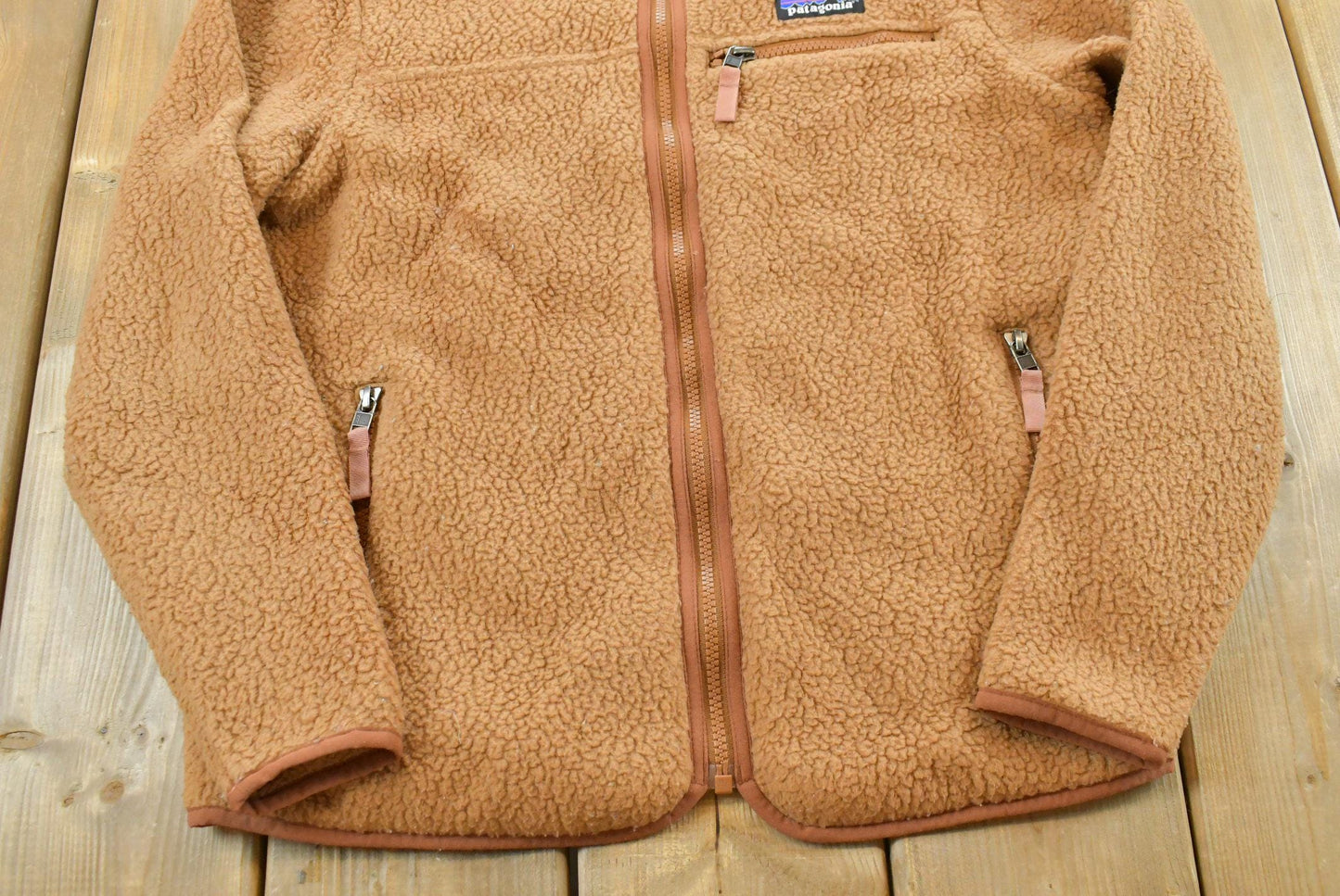 Vintage 2000s Patagonia Fleece Full Zip Up Deep Pile Sweater Women's S