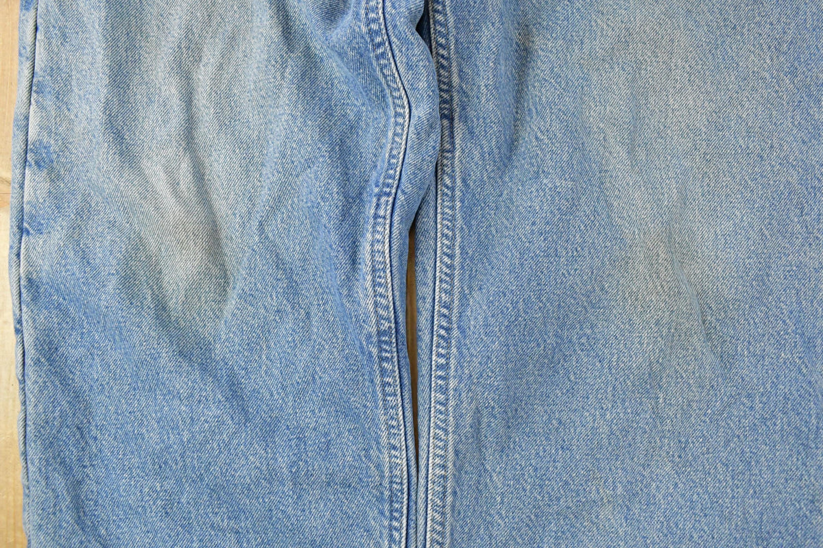 Vintage 2000s Carhartt Flannel Lined Denim Work Jeans Men's 34 x 29