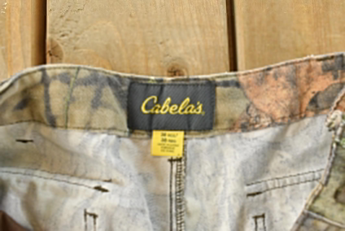 Vintage 2000s Cabela's Forest Tree Camo Cargo Hunting Pants Men's 38 x 30