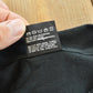 Vintage 1990s Blank Black T-Shirt Men's XL