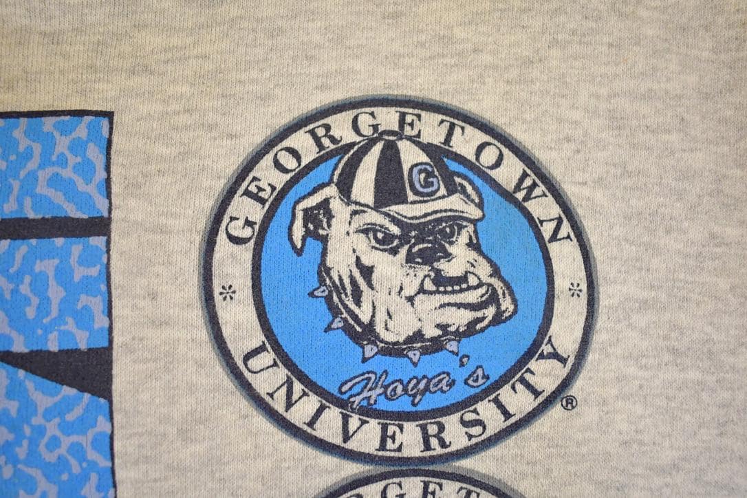 Vintage 1990s Georgetown Hoyas Crewneck Sweatshirt Men's M