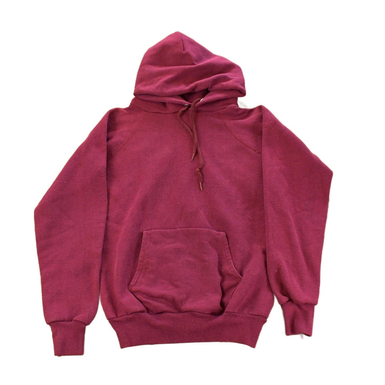 Vintage 1980s Discus Athletic Blank Hoodie Sweatshirt Men's XS