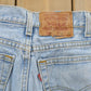 Vintage 1990s Levi's 550 Relaxed Tapered Denim Jeans Women's 28 x 31