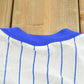 Vintage 1990s Chicago Cubs Majestic Pinstripe Ringer T-Shirt Mens M