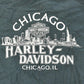 Vintage 2000s Harley Davidson Motorcycles Henley T-Shirt Men's Large