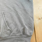 Vintage 2000s Faded Gray Blank Zip Up Hoodie Sweatshirt Men's 2XL