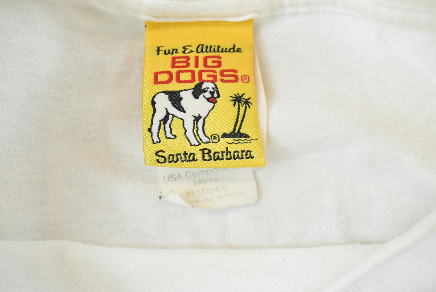Vintage 1999 Big Dogs Talk to the Paw Funny Graphic T Shirt Mens 2XL
