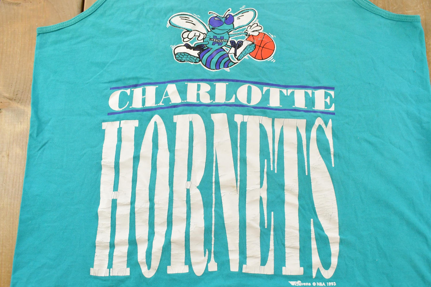 Vintage 1990s Charlotte Hornets NBA Graphic Tank Top Mens XL