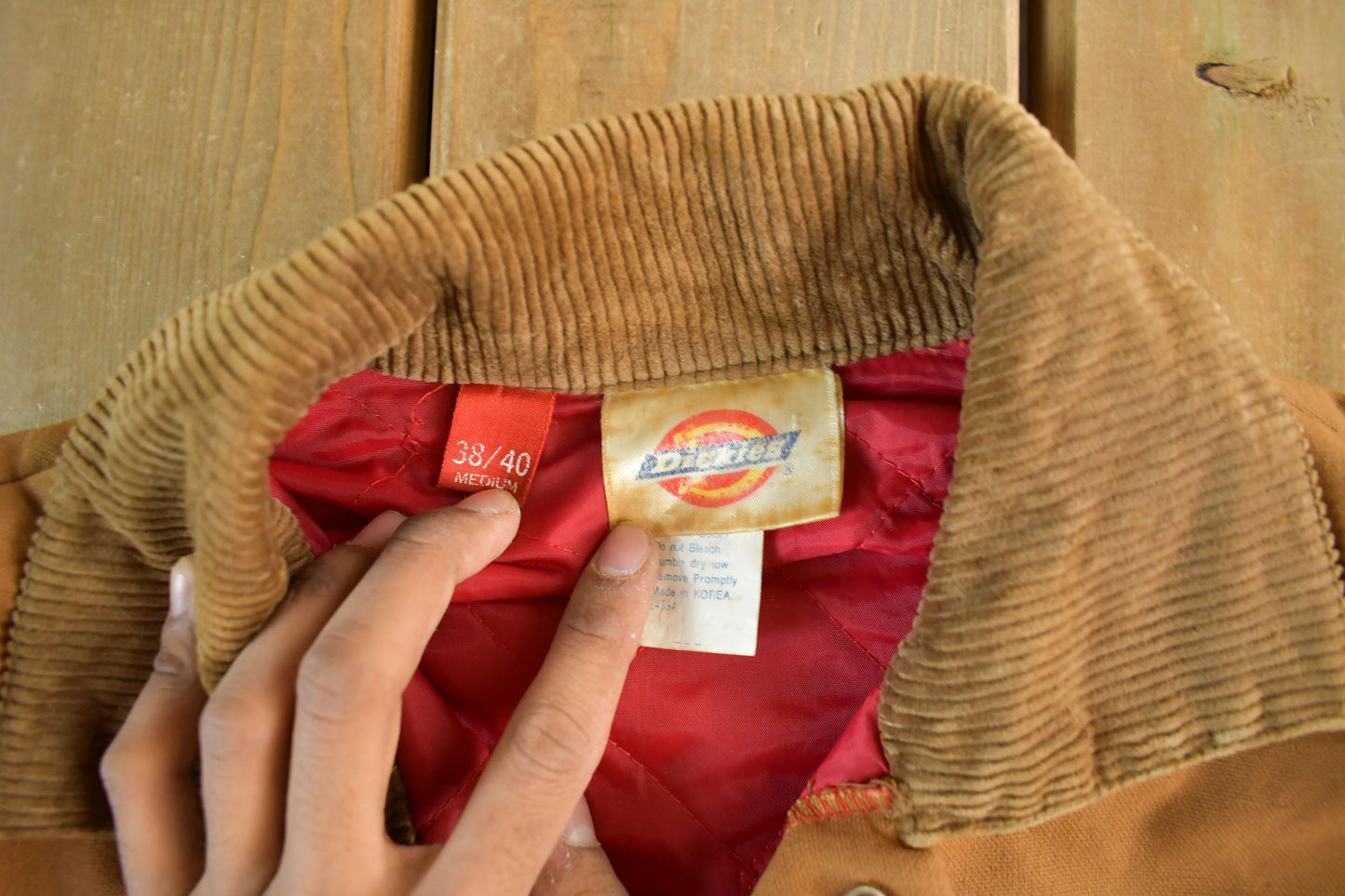 Dickies Clothing > Gender Neutral Adult Clothing > Overalls & Coveralls Vintage 1980s Dickies Quilt Lined Duck Insulated Coverall Jumpsuit Men's Medium