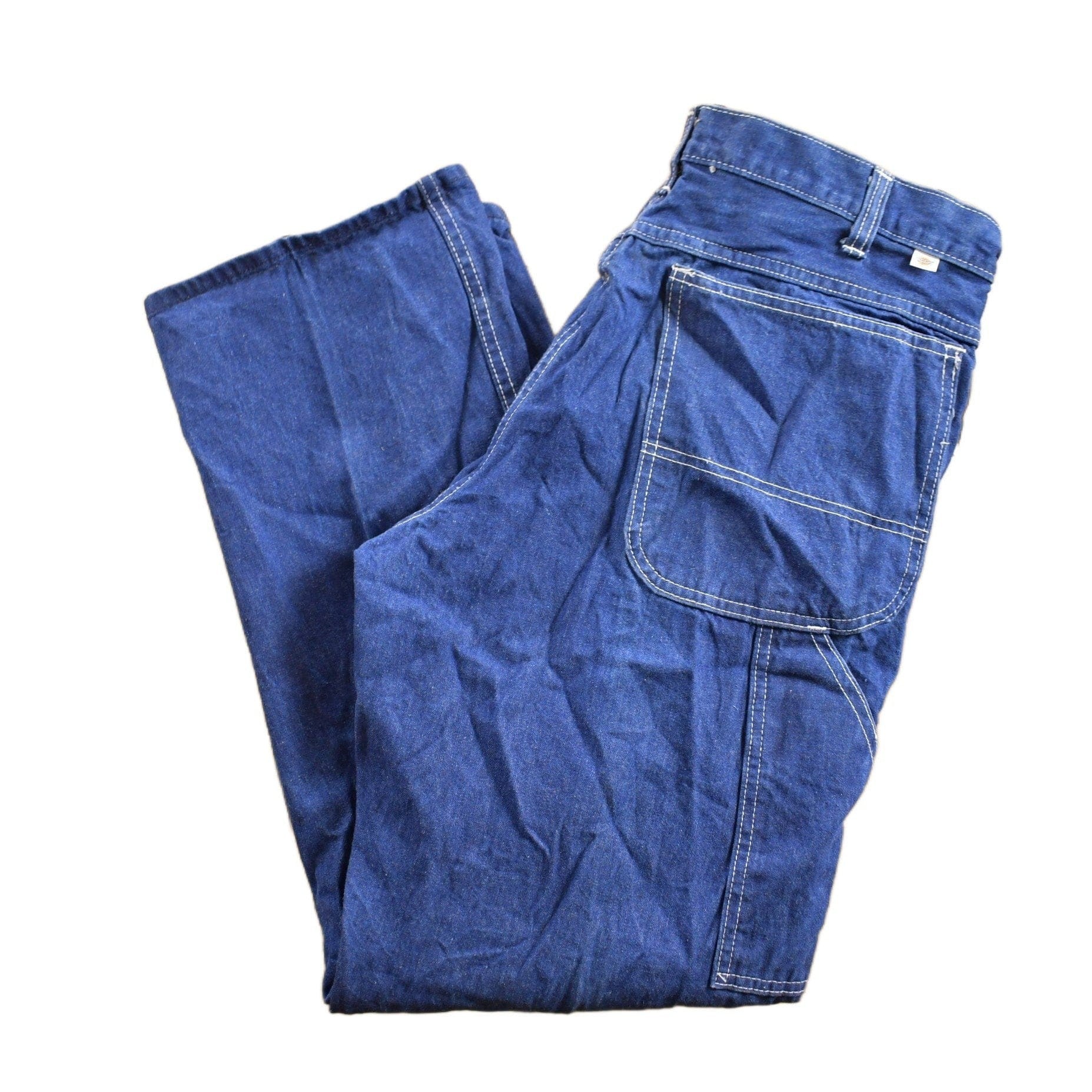 Dickies Clothing > Gender Neutral Adult Clothing > Pants Vintage 1970s Dickies Carpenter Jeans Men's 34 x 30