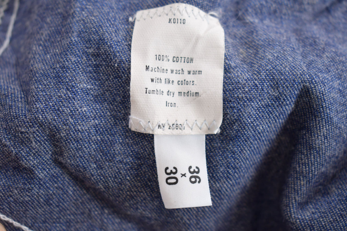 Dickies Clothing > Gender Neutral Adult Clothing > Pants Vintage 1970s Dickies Carpenter Jeans Men's 34 x 30