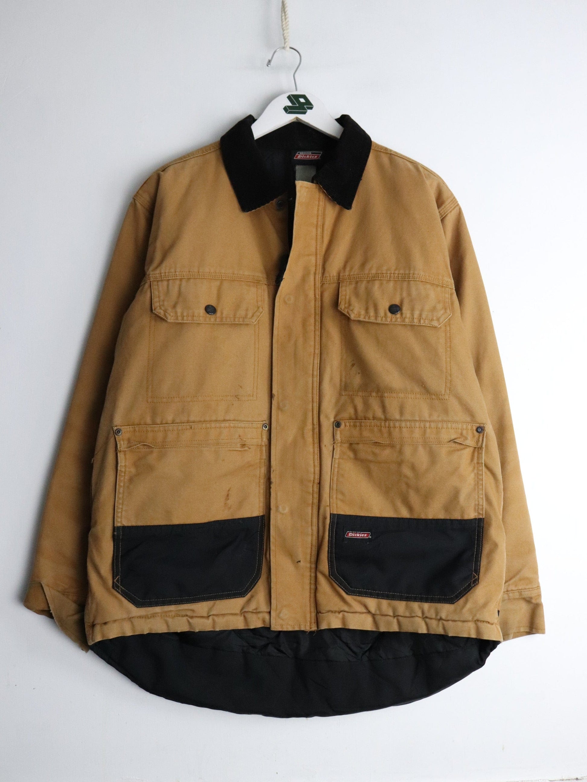 Dickies Jacket Mens Large Brown Work Wear from propervintagecanada