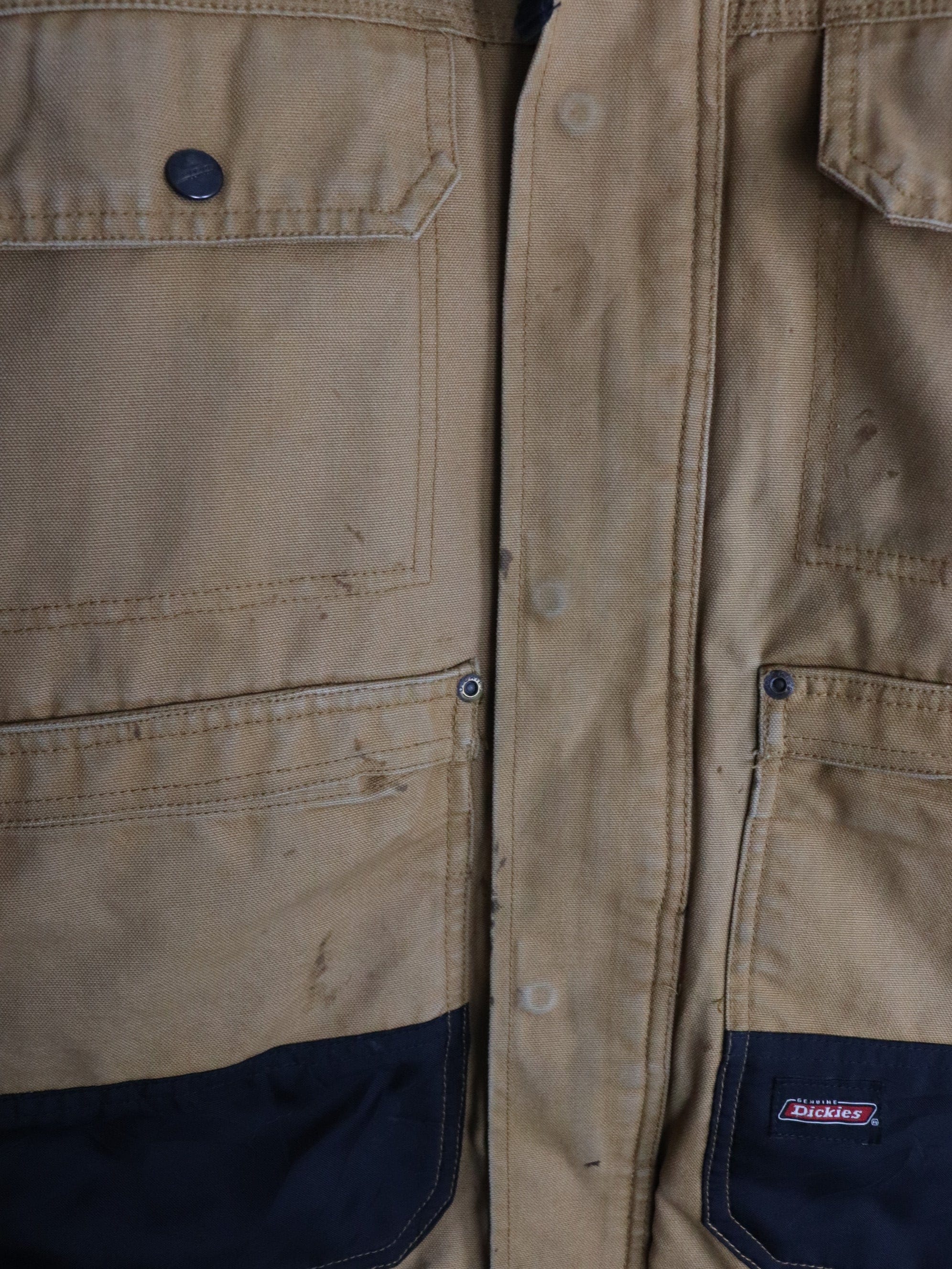 Dickies Jacket Mens Large Brown Work Wear – Proper Vintage