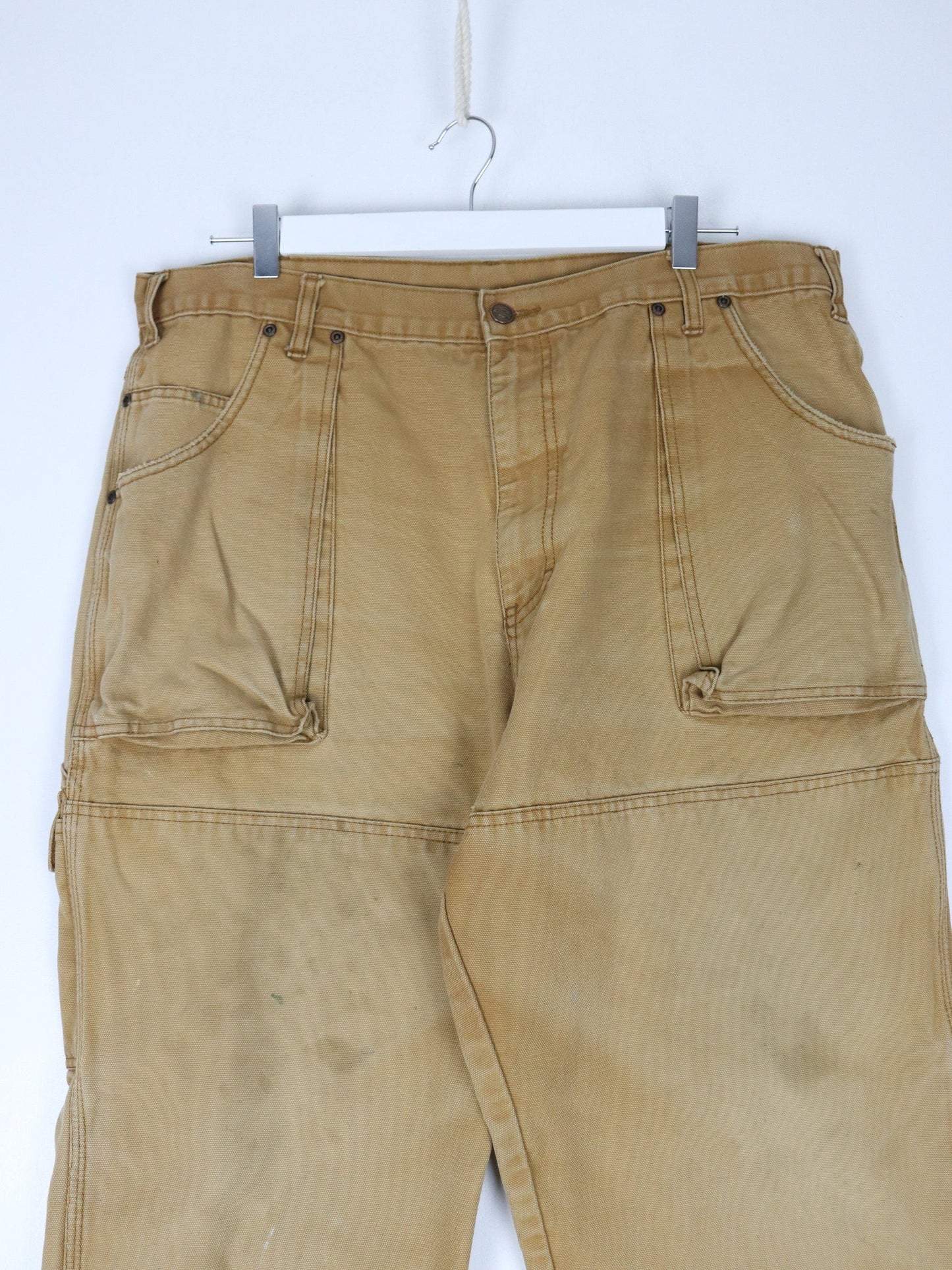 Dickies Pants Dickies Pants Fits Mens 38 x 29 Brown Double Knee Work Wear Carpenters