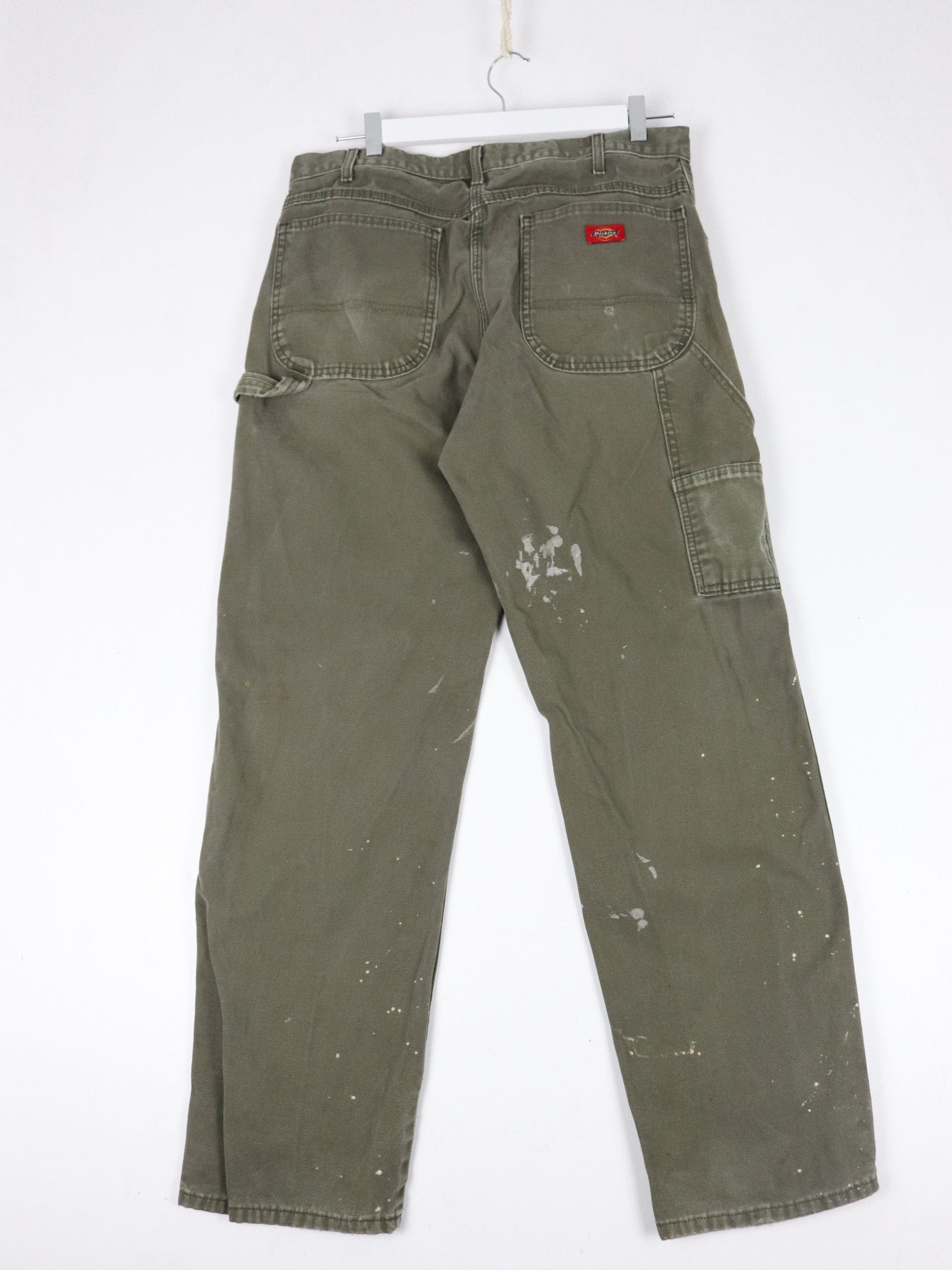 Dickies Pants Dickies Pants Mens 33 x 32 Green Work Wear Carpenter