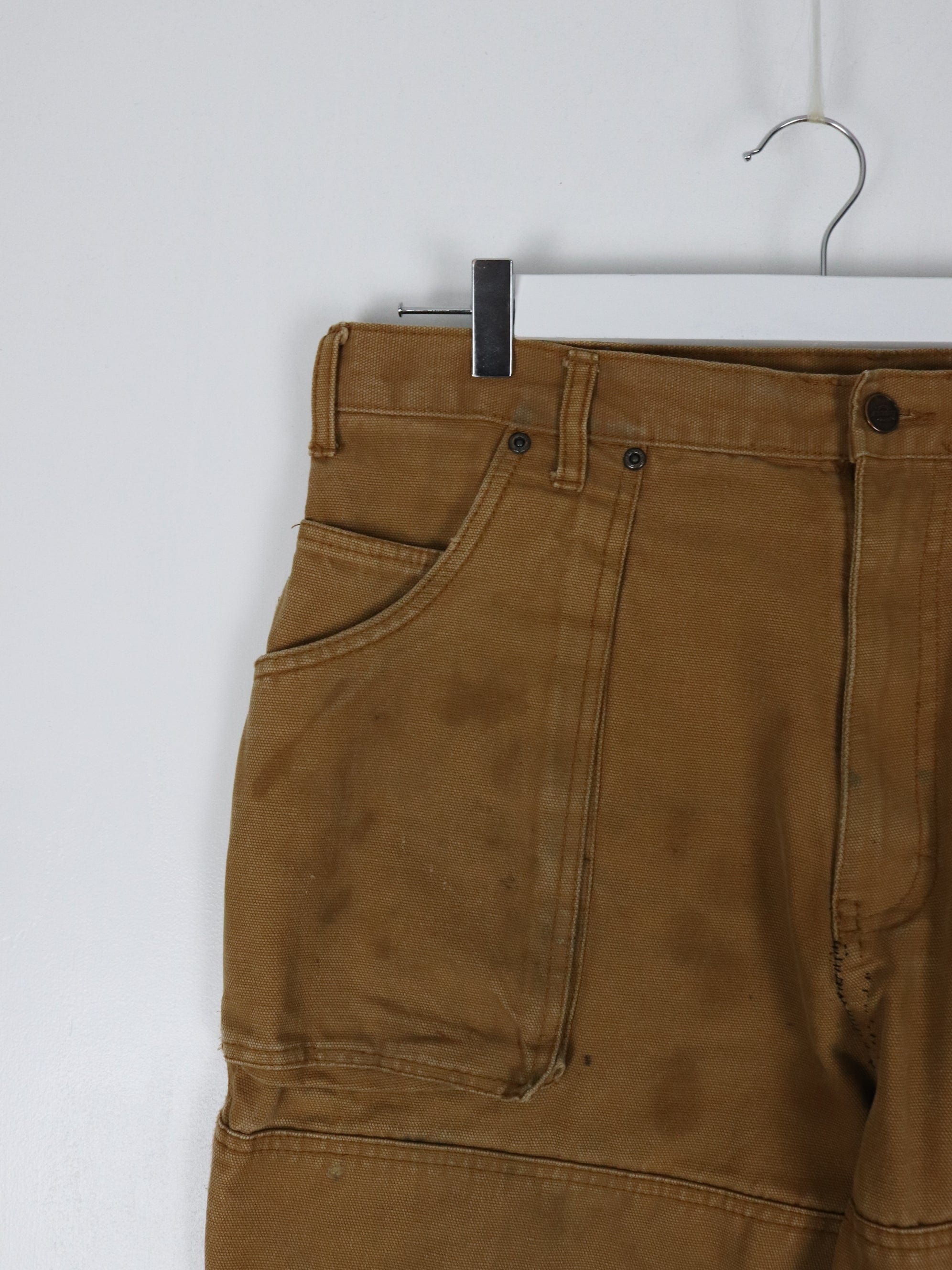 Dickies Pants Mens 36 x 30 Brown Double Knee Work Wear Carpenters – Proper  Vintage