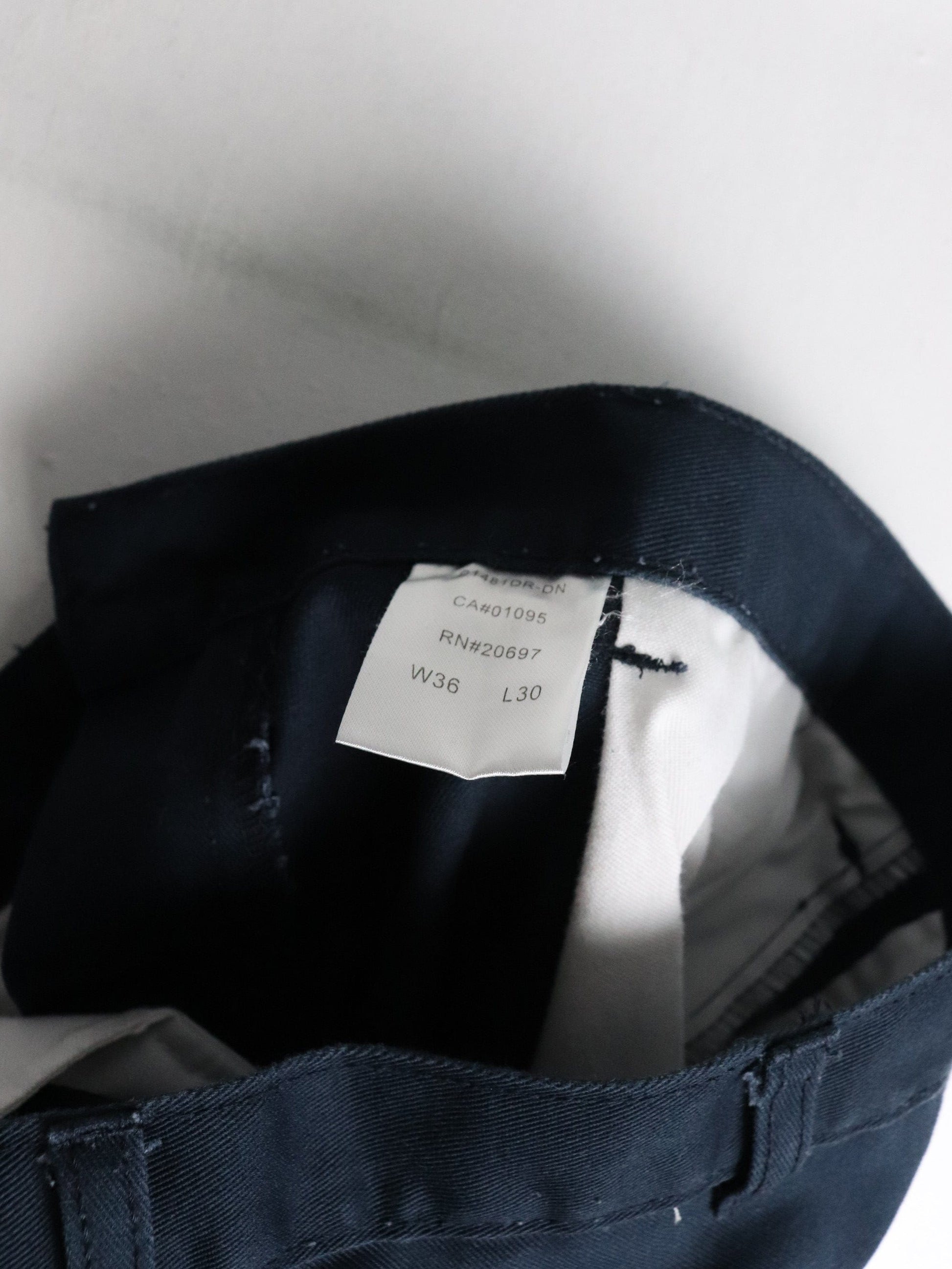 Dickies Pants Fits Mens 34 x 30 Blue Chino Cargo from propervintagecanada